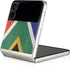South Africa Flag Distressed Galaxy Z Flip3 5G Skin